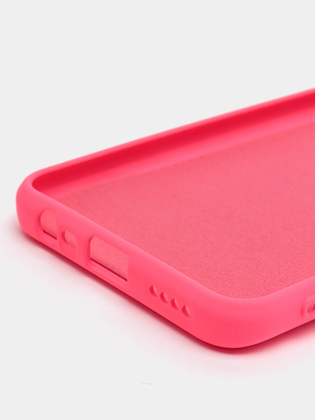 Фуксия чехол Silicone Cover для Realme 8/8 Pro (Реалми 8/8 про), силиконовый