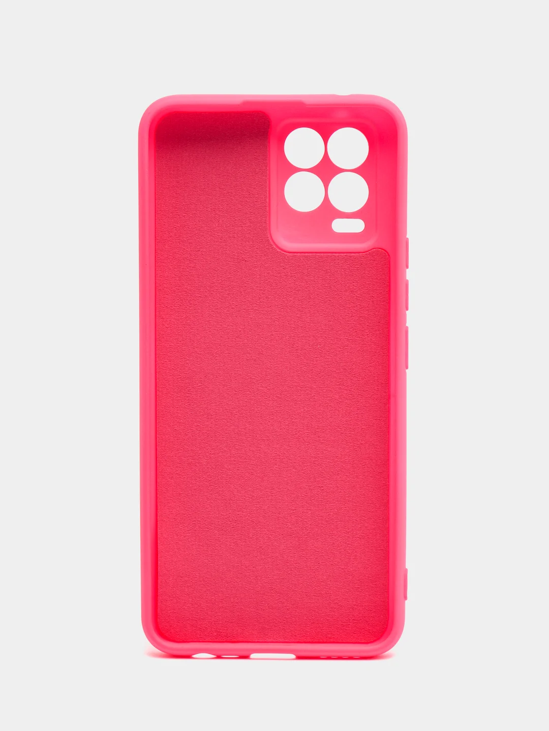 Фуксия чехол Silicone Cover для Realme 8/8 Pro (Реалми 8/8 про), силиконовый