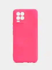 Фуксия чехол Silicone Cover для Realme 8/8 Pro (Реалми 8/8 про), силиконовый