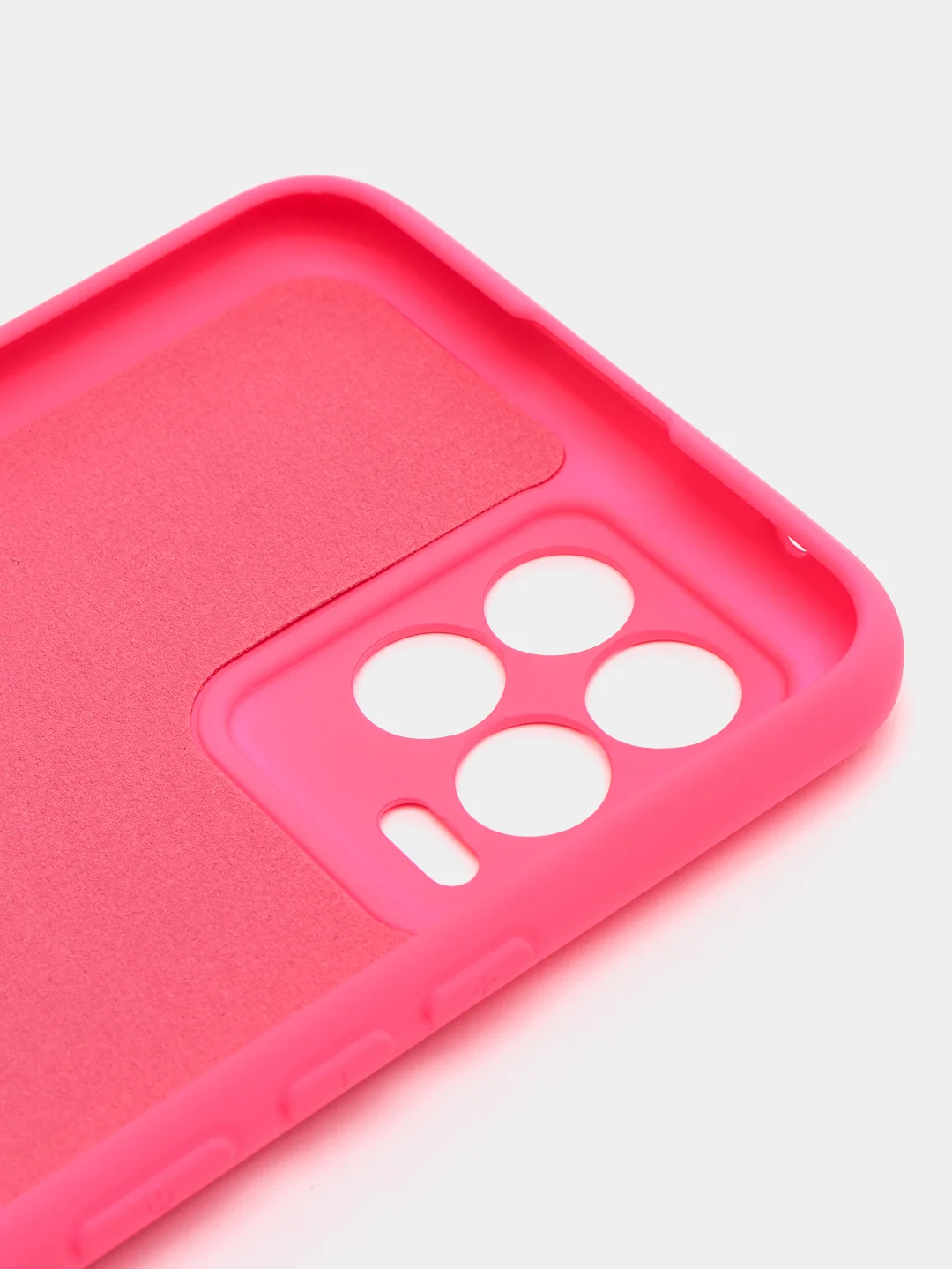 Фуксия чехол Silicone Cover для Realme 8/8 Pro (Реалми 8/8 про), силиконовый