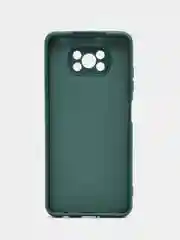 Тёмно-зелёный чехол Xiaomi Poco X3 NFC, Poco X3 Pro, Сяоми Поко Х3 НФС, Поко Х3 Про, силиконовый