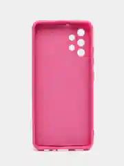 Вишнёвый чехол Samsung Galaxy A32 (4G), Галакси А32 4G силиконовый Silicone Cover с закрытым низом