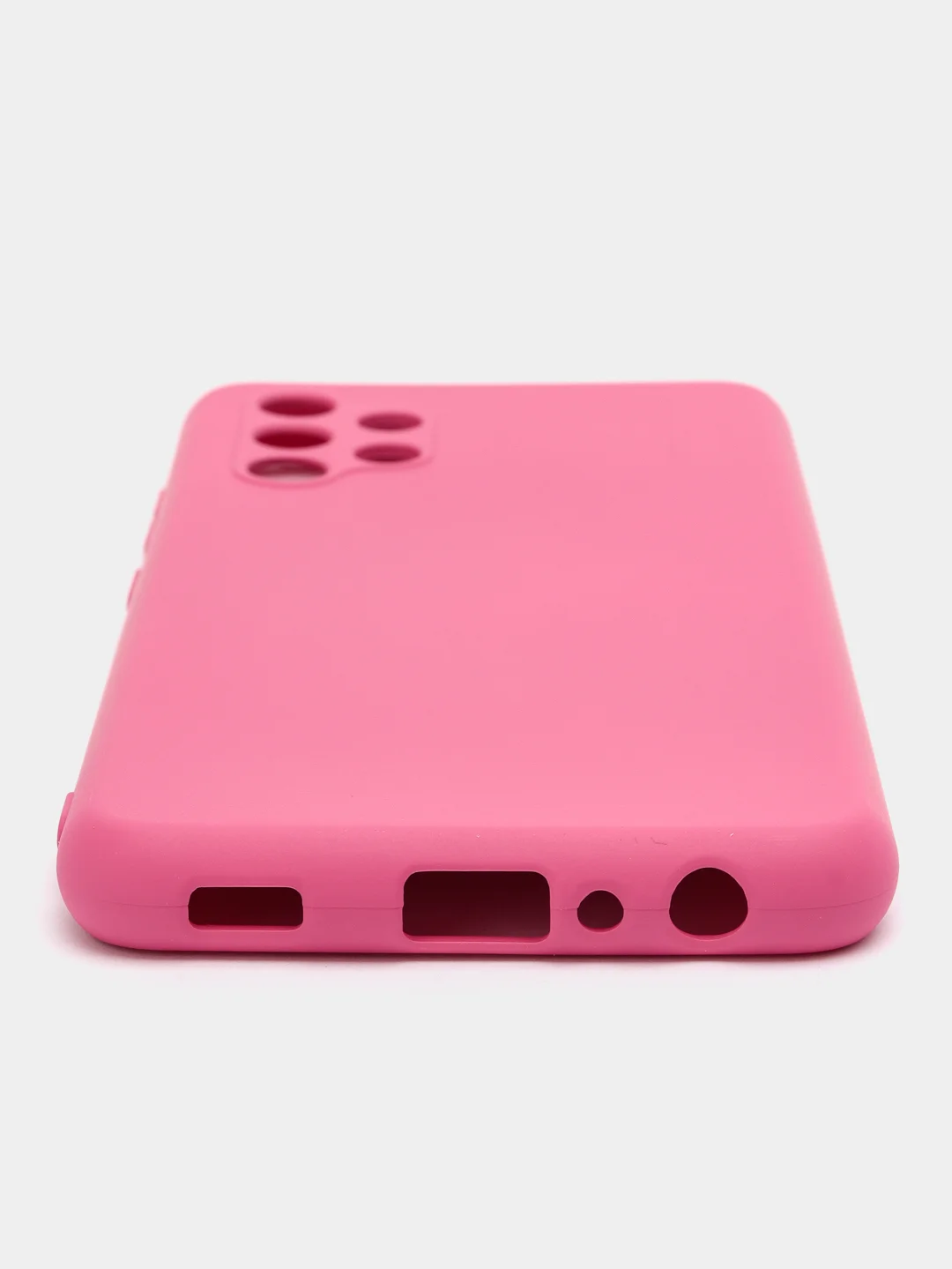 Вишнёвый чехол Samsung Galaxy A32 (4G), Галакси А32 4G силиконовый Silicone Cover с закрытым низом