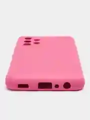 Вишнёвый чехол Samsung Galaxy A32 (4G), Галакси А32 4G силиконовый Silicone Cover с закрытым низом
