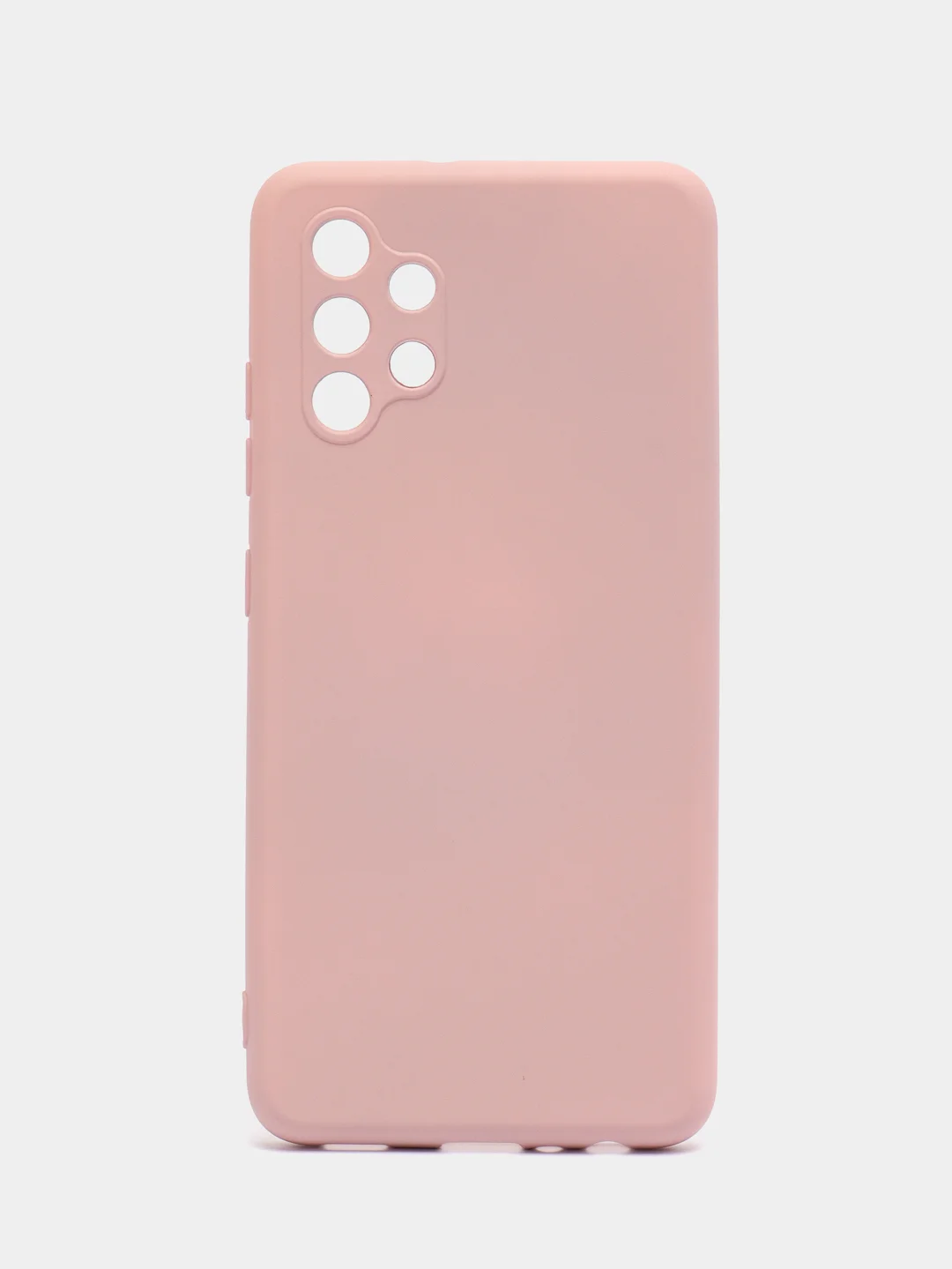 Бежевый чехол Samsung Galaxy A32 (4G), Галакси А32 4G силиконовый Silicone Cover с закрытым низом