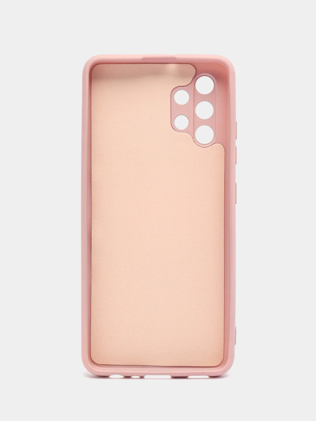 Бежевый чехол Samsung Galaxy A32 (4G), Галакси А32 4G силиконовый Silicone Cover с закрытым низом