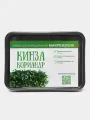 Набор для выращивания микрозелени Базилик, Кинза, Кориандр, Горох, Кресс