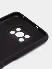 Угольный чехол Xiaomi Poco X3 NFC, Poco X3 Pro, Сяоми Поко Х3 НФС, Поко Х3 Про, силиконовый