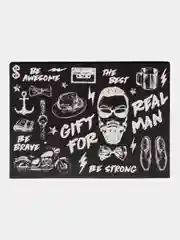Коробка подарочная "Gift for real man", 25 х 18 х 10 см