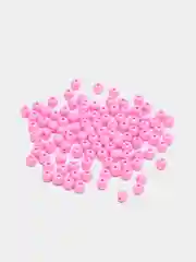 Розовый бусины акриловые 6 мм