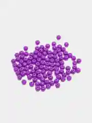 Фиолетовый бусины акриловые 6 мм