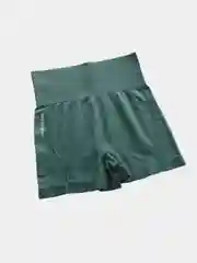Зеленый шорты женские, спортивные, короткие