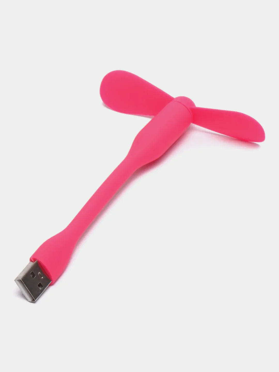 Розовый usb вентилятор