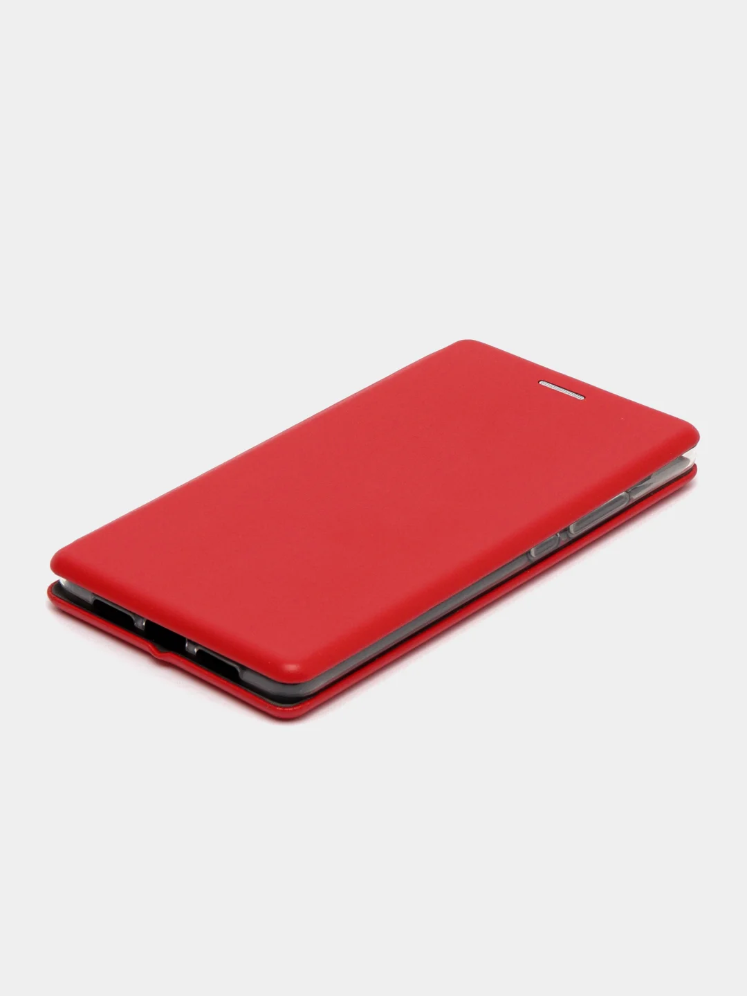 Красный чехол книжка из эко кожи с карманом на Samsung A5, A6, A8 Plus 2018, A10S, A107 2019