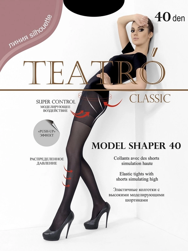 Колготки женские Teatro "Model Shaper", 40 ден