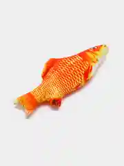 Коралловый игрушка для кошки с валерианой и кошачьей мятой, в форме рыбы, 20 см