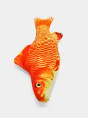 Коралловый игрушка для кошки с валерианой и кошачьей мятой, в форме рыбы, 20 см