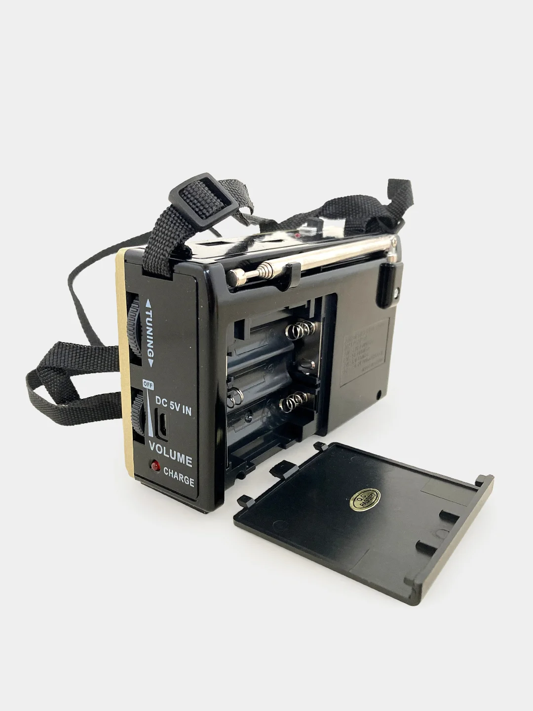 Радио Waxiba XB-322 AM/FM, с фонарем и mp3 плеером, USB, SD