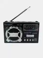 Радио Waxiba XB-322 AM/FM, с фонарем и mp3 плеером, USB, SD