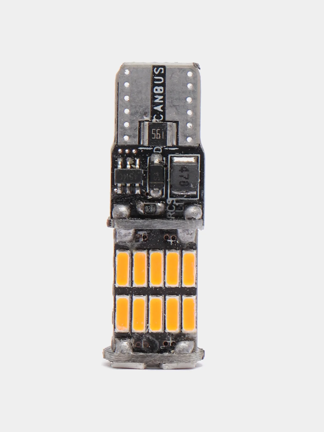 Оранжевый габаритные светодиодные лампы T10 W5W 26SMD и T15 W16W на огни на габаритки и задний ход