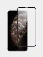 Черный защитное стекло Tempered Glass для iPhone 11Pro Max