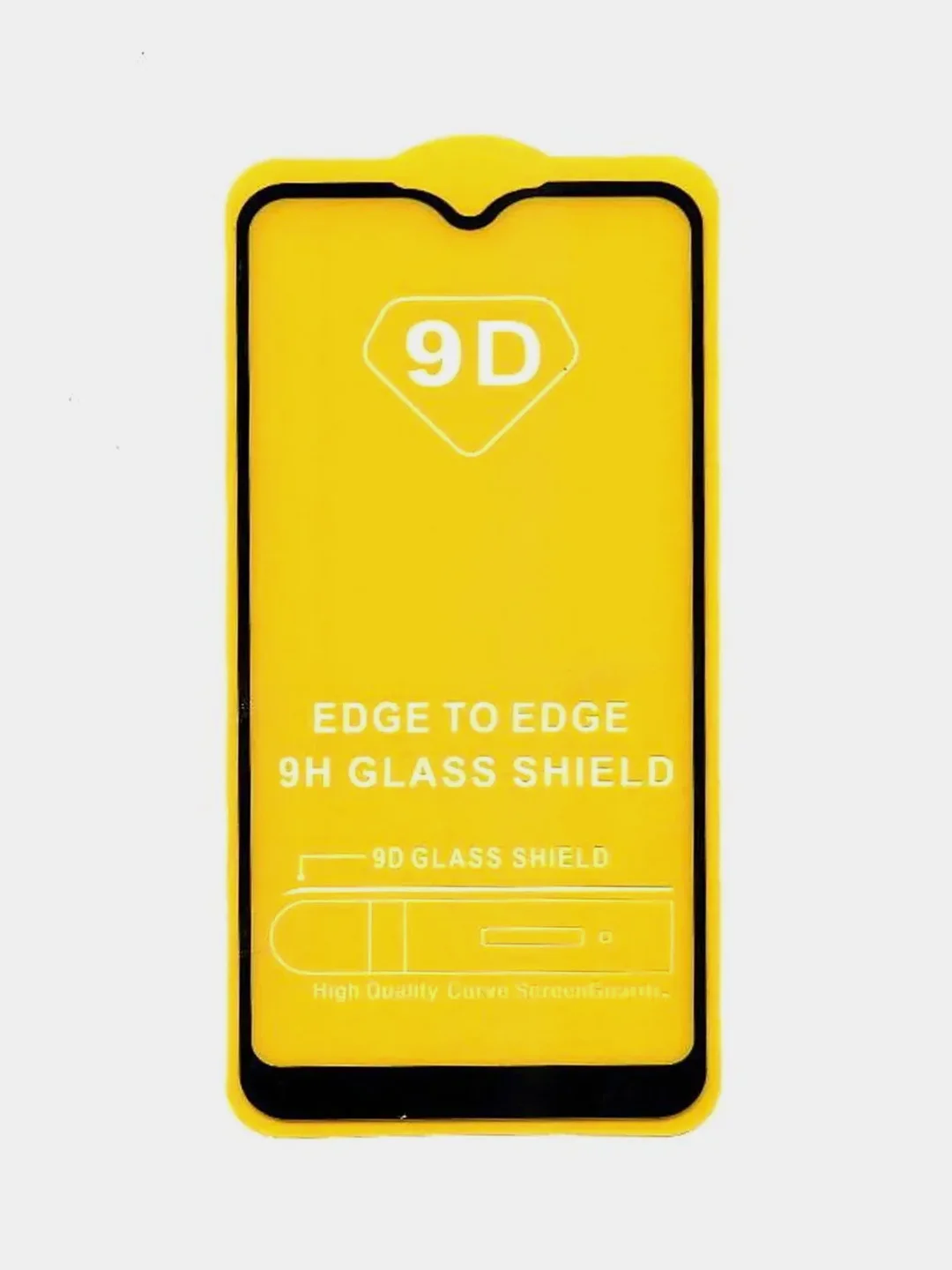 Защитное стекло 9D для Samsung Galaxy A01, A40, M01, с черной рамкой