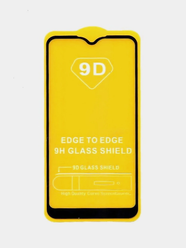 Защитное стекло 9D для Samsung Galaxy A01, A40, M01, с черной рамкой