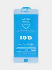 Белый защитное стекло 10D для Apple iPhone 6, 6Рlus, 7,8, 7Рlus, X, XS, ХR, 11, 12