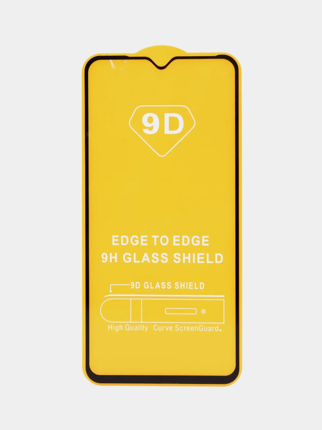 Черный защитное стекло 5D с тонкой рамкой для Xiaomi Redmi 8/8A, Redmi Note 4X