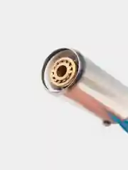 Багровый газовая горелка пьеза