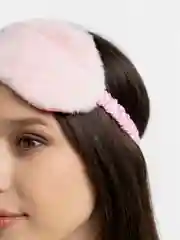 Розовый маска для сна, 19 х 9,5 см