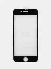Черный защитное стекло VIP для iPhone 7  Полное покрытие