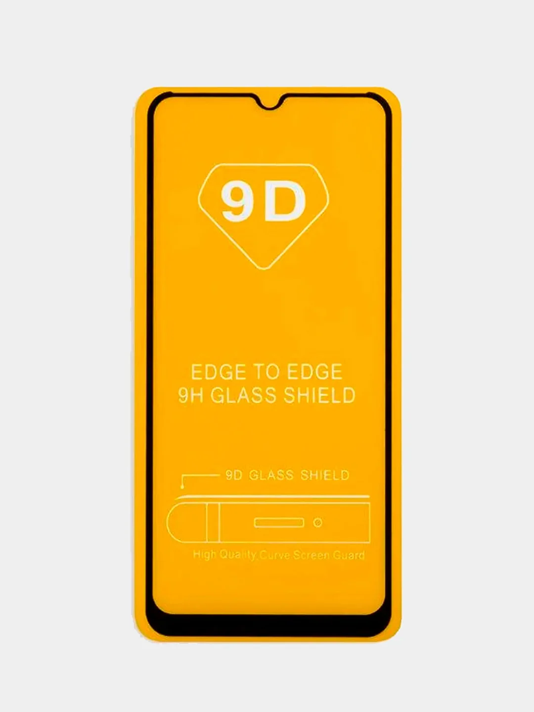 Защитное стекло 9D для Samsung Galaxy A10S, полное покрытие