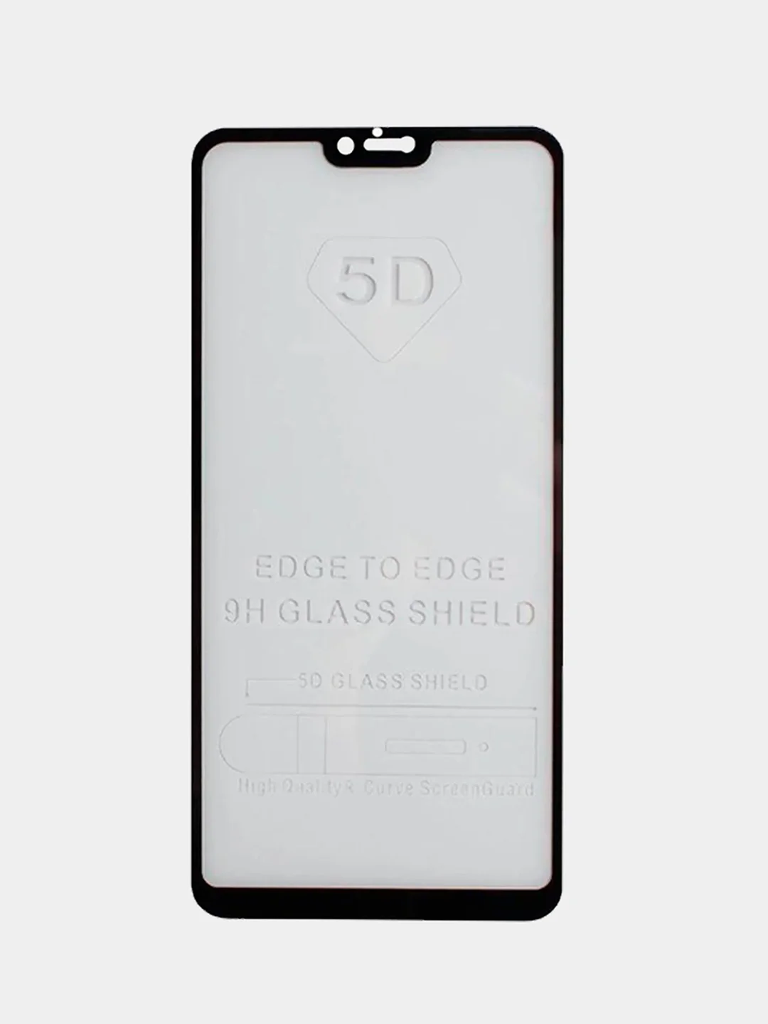 Защитное стекло 9D для Xiaomi Redmi Note 6, полное покрытие