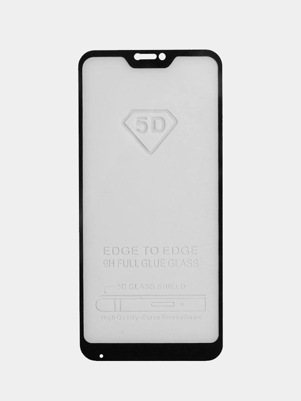 Защитное стекло 9D для Xiaomi Redmi 6 Pro, полное покрытие