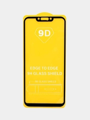 Защитное стекло 9D для Huawei P Smart Plus, полное покрытие