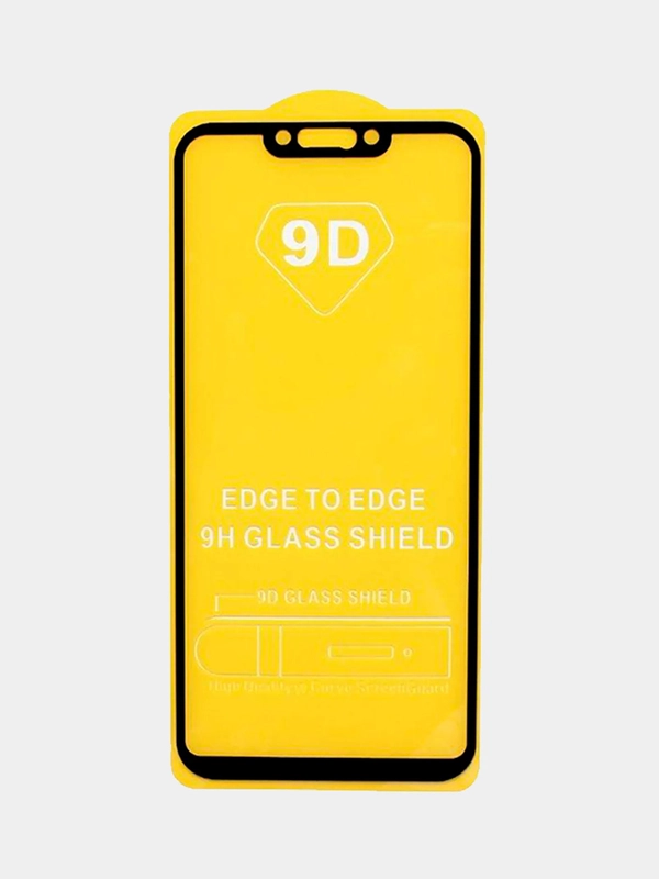 Защитное стекло 9D для Huawei P Smart Plus, полное покрытие