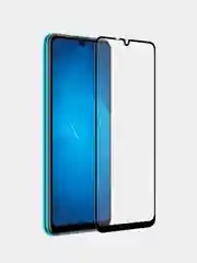 Черный защитное стекло 9D на Huawei Honor 9A / Y6P, Хуавей Хонор 9А / У6П