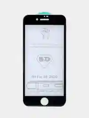 Черный защитное стекло VIP для iPhone SE 2020  Полное покрытие