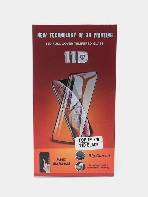 Защитное стекло MIETUBL 11D iPhone 7/8, Black