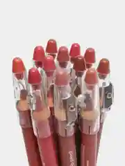 Карандаш-помада для губ Violet Waterproof Lipstick, с точилкой, набор, 12 цветов