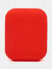 Красный чехол для AirPods 1/AirPods 2 силиконовый