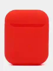 Красный чехол для AirPods 1/AirPods 2 силиконовый