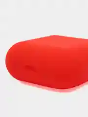 Красный чехол для AirPods 1/AirPods 2 силиконовый