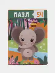 Пазл "Слонёнок", 54 элемента