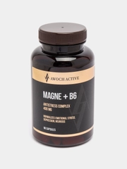 БАД к пище AWOCH ACTIVE Магний + витамин B6, 90 капсул