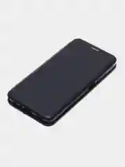 Темно-синий чехол-книжка на Realme C30, C35, C25 / C25S, C21Y / C25Y