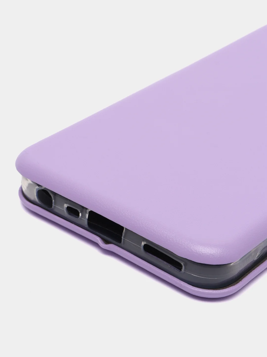 Лавандовый чехол-книжка на Realme C30, C35, C25 / C25S, C21Y / C25Y
