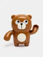 Коричневый игрушка для ванны Мишка №368-1B, заводная, 10,5*8,3*5