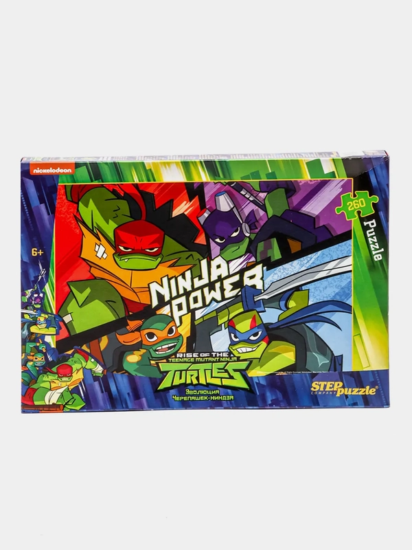 Мозаика puzzle 260 деталей / Черепашки Ниндзя / пазл